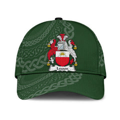 Clan Leeson Coat Of Arms - Irish Family Crest St Patrick's Day Classic CapHB48 Classic Cap - Leeson Coat Of Arms St Patrick's Day Classic Cap Irish Cap