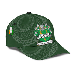 Clan Ocoffee Coat Of Arms - Irish Family Crest St Patrick's Day Classic CapYT74 Classic Cap - Ocoffee Coat Of Arms St Patrick's Day Classic Cap Irish Cap