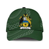 Clan Lincolne Coat Of Arms - Irish Family Crest St Patrick's Day Classic CapVM83 Classic Cap - Lincolne Coat Of Arms St Patrick's Day Classic Cap Irish Cap