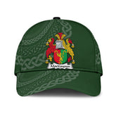 Clan Macgaynor Coat Of Arms - Irish Family Crest St Patrick's Day Classic CapDV64 Classic Cap - Macgaynor Coat Of Arms St Patrick's Day Classic Cap Irish Cap