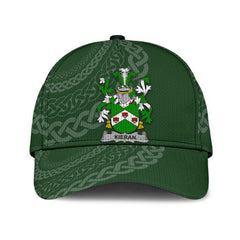 Clan Kieran Coat Of Arms - Irish Family Crest St Patrick's Day Classic CapWI53 Classic Cap - Kieran Coat Of Arms St Patrick's Day Classic Cap Irish Cap