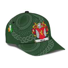 Clan King Coat Of Arms - Irish Family Crest St Patrick's Day Classic CapOK12 Classic Cap - King Coat Of Arms St Patrick's Day Classic Cap Irish Cap