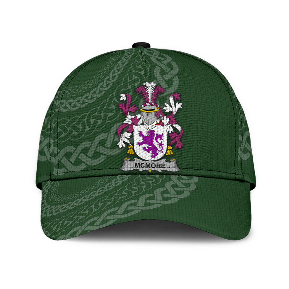 Clan Mcmore Coat Of Arms - Irish Family Crest St Patrick's Day Classic CapSU15 Classic Cap - Mcmore Coat Of Arms St Patrick's Day Classic Cap Irish Cap