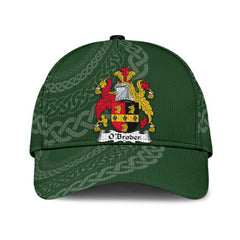 Clan Obroder Coat Of Arms - Irish Family Crest St Patrick's Day Classic CapWG17 Classic Cap - Obroder Coat Of Arms St Patrick's Day Classic Cap Irish Cap