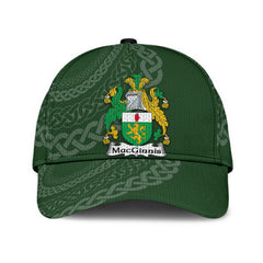 Clan Macginnis Coat Of Arms - Irish Family Crest St Patrick's Day Classic CapAK53 Classic Cap - Macginnis Coat Of Arms St Patrick's Day Classic Cap Irish Cap