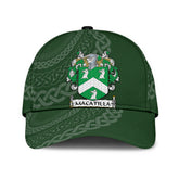 Clan Macatilla Coat Of Arms - Irish Family Crest St Patrick's Day Classic CapRH58 Classic Cap - Macatilla Coat Of Arms St Patrick's Day Classic Cap Irish Cap