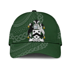 Clan Kemble Coat Of Arms - Irish Family Crest St Patrick's Day Classic CapJO25 Classic Cap - Kemble Coat Of Arms St Patrick's Day Classic Cap Irish Cap