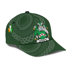 Clan Kearn Coat Of Arms - Irish Family Crest St Patrick's Day Classic CapZA38 Classic Cap - Kearn Coat Of Arms St Patrick's Day Classic Cap Irish Cap