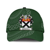 Clan Johnston Coat Of Arms - Irish Family Crest St Patrick's Day Classic CapVQ16 Classic Cap - Johnston Coat Of Arms St Patrick's Day Classic Cap Irish Cap