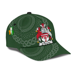 Clan Obergin Coat Of Arms - Irish Family Crest St Patrick's Day Classic CapMW23 Classic Cap - Obergin Coat Of Arms St Patrick's Day Classic Cap Irish Cap