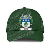 Clan Kidd Coat Of Arms - Irish Family Crest St Patrick's Day Classic CapKB21 Classic Cap - Kidd Coat Of Arms St Patrick's Day Classic Cap Irish Cap