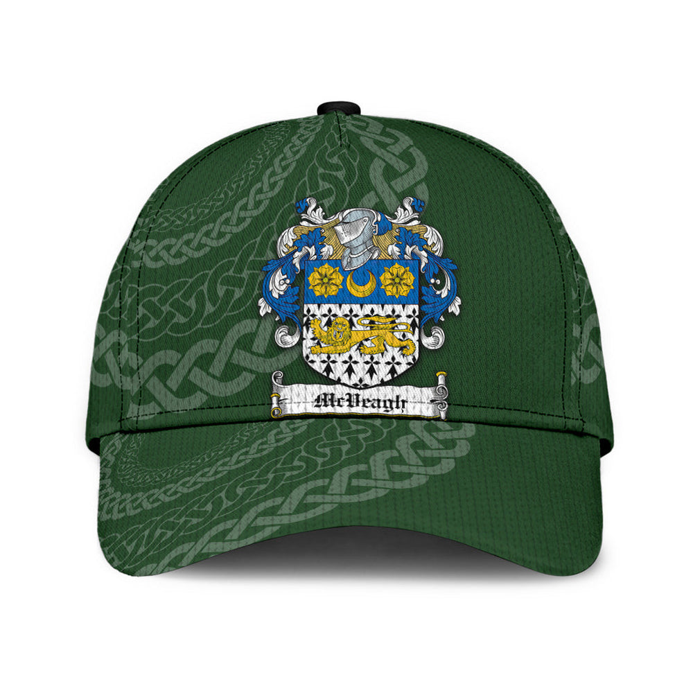 Clan Mcveagh Coat Of Arms - Irish Family Crest St Patrick's Day Classic CapZA11 Classic Cap - Mcveagh Coat Of Arms St Patrick's Day Classic Cap Irish Cap