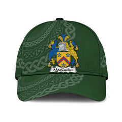 Clan Maccusker Coat Of Arms - Irish Family Crest St Patrick's Day Classic CapJQ62 Classic Cap - Maccusker Coat Of Arms St Patrick's Day Classic Cap Irish Cap