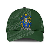 Clan Morrow Coat Of Arms - Irish Family Crest St Patrick's Day Classic CapUC68 Classic Cap - Morrow Coat Of Arms St Patrick's Day Classic Cap Irish Cap