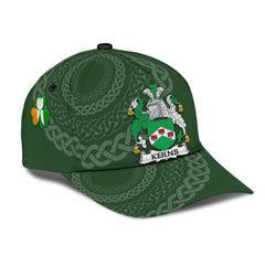 Clan Kerns Coat Of Arms - Irish Family Crest St Patrick's Day Classic CapKA71 Classic Cap - Kerns Coat Of Arms St Patrick's Day Classic Cap Irish Cap