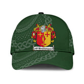 Clan Obrannigan Coat Of Arms - Irish Family Crest St Patrick's Day Classic CapPO91 Classic Cap - Obrannigan Coat Of Arms St Patrick's Day Classic Cap Irish Cap