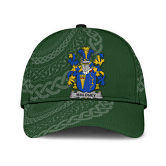 Clan Maloney Coat Of Arms - Irish Family Crest St Patrick's Day Classic CapLX49 Classic Cap - Maloney Coat Of Arms St Patrick's Day Classic Cap Irish Cap
