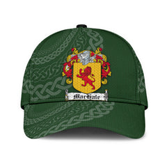 Clan Machale Coat Of Arms - Irish Family Crest St Patrick's Day Classic CapQM17 Classic Cap - Machale Coat Of Arms St Patrick's Day Classic Cap Irish Cap
