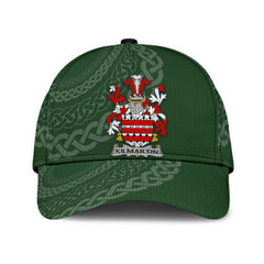 Clan Kilmartin Coat Of Arms - Irish Family Crest St Patrick's Day Classic CapIZ23 Classic Cap - Kilmartin Coat Of Arms St Patrick's Day Classic Cap Irish Cap