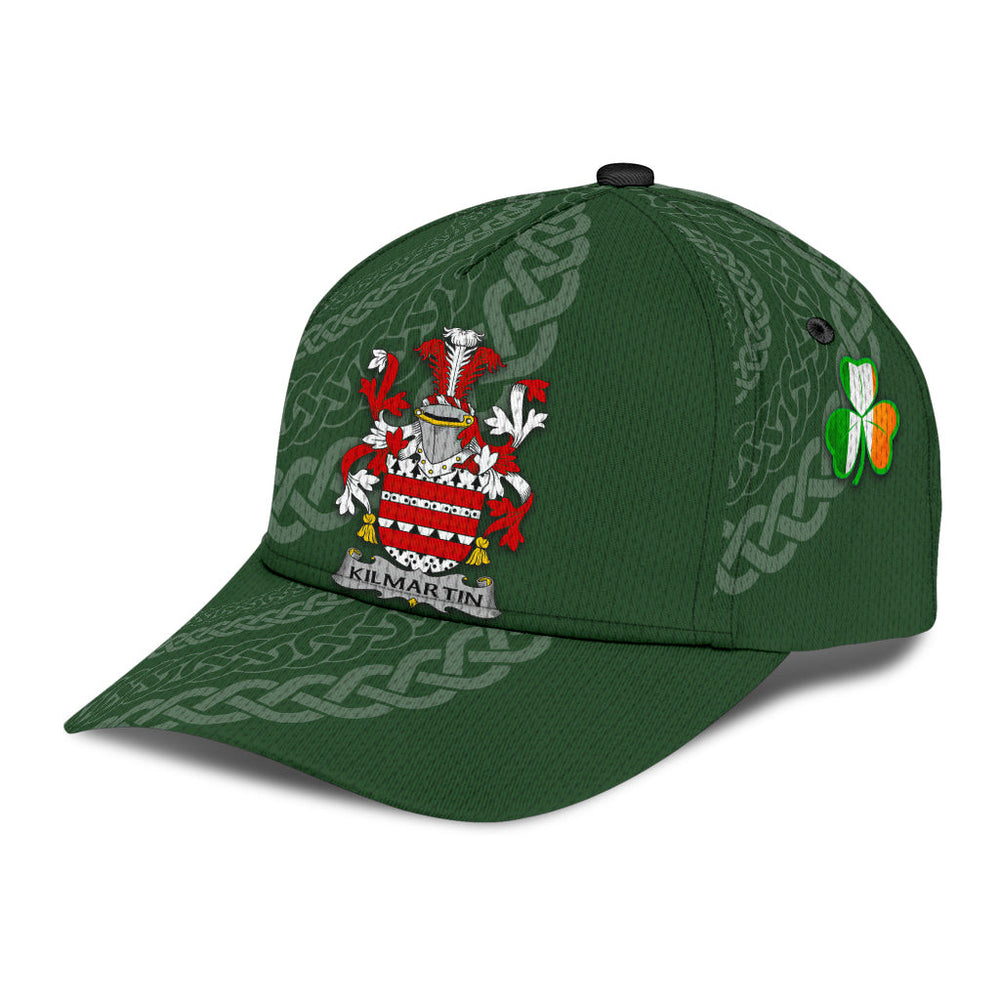Clan Kilmartin Coat Of Arms - Irish Family Crest St Patrick's Day Classic CapIZ23 Classic Cap - Kilmartin Coat Of Arms St Patrick's Day Classic Cap Irish Cap