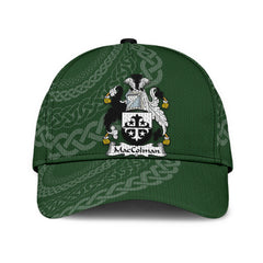 Clan Maccolman Coat Of Arms - Irish Family Crest St Patrick's Day Classic CapTB62 Classic Cap - Maccolman Coat Of Arms St Patrick's Day Classic Cap Irish Cap