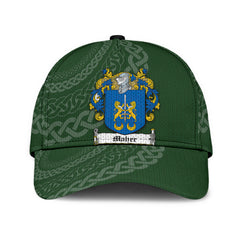 Clan Maher Coat Of Arms - Irish Family Crest St Patrick's Day Classic CapVJ31 Classic Cap - Maher Coat Of Arms St Patrick's Day Classic Cap Irish Cap