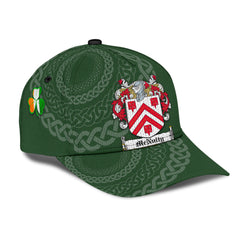 Clan Mcnulty Coat Of Arms - Irish Family Crest St Patrick's Day Classic CapGS68 Classic Cap - Mcnulty Coat Of Arms St Patrick's Day Classic Cap Irish Cap