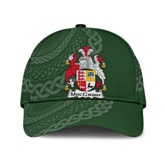 Clan Macgraw Coat Of Arms - Irish Family Crest St Patrick's Day Classic CapAU84 Classic Cap - Macgraw Coat Of Arms St Patrick's Day Classic Cap Irish Cap