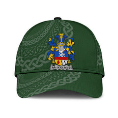 Clan Mckelvey Coat Of Arms - Irish Family Crest St Patrick's Day Classic CapRL43 Classic Cap - Mckelvey Coat Of Arms St Patrick's Day Classic Cap Irish Cap