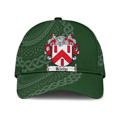 Clan Kiely Coat Of Arms - Irish Family Crest St Patrick's Day Classic CapFD18 Classic Cap - Kiely Coat Of Arms St Patrick's Day Classic Cap Irish Cap