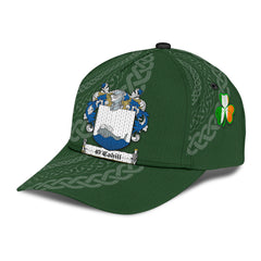 Clan Ocahill Coat Of Arms - Irish Family Crest St Patrick's Day Classic CapFE97 Classic Cap - Ocahill Coat Of Arms St Patrick's Day Classic Cap Irish Cap