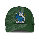 Clan Maccotter Coat Of Arms - Irish Family Crest St Patrick's Day Classic CapWK93 Classic Cap - Maccotter Coat Of Arms St Patrick's Day Classic Cap Irish Cap