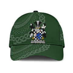 Clan Mcclave Coat Of Arms - Irish Family Crest St Patrick's Day Classic CapBL13 Classic Cap - Mcclave Coat Of Arms St Patrick's Day Classic Cap Irish Cap
