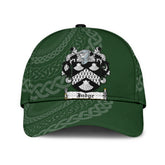 Clan Judge Coat Of Arms - Irish Family Crest St Patrick's Day Classic CapNB68 Classic Cap - Judge Coat Of Arms St Patrick's Day Classic Cap Irish Cap