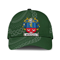 Clan Mclaughlin Coat Of Arms - Irish Family Crest St Patrick's Day Classic CapOI25 Classic Cap - Mclaughlin Coat Of Arms St Patrick's Day Classic Cap Irish Cap