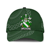 Clan Mallin Coat Of Arms - Irish Family Crest St Patrick's Day Classic CapVT85 Classic Cap - Mallin Coat Of Arms St Patrick's Day Classic Cap Irish Cap