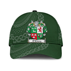 Clan Oconry Coat Of Arms - Irish Family Crest St Patrick's Day Classic CapOD48 Classic Cap - Oconry Coat Of Arms St Patrick's Day Classic Cap Irish Cap