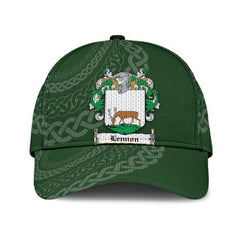 Clan Lennon Coat Of Arms - Irish Family Crest St Patrick's Day Classic CapCI72 Classic Cap - Lennon Coat Of Arms St Patrick's Day Classic Cap Irish Cap