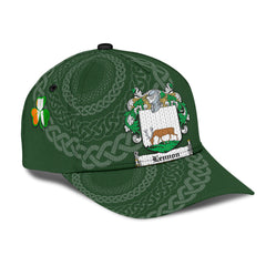 Clan Lennon Coat Of Arms - Irish Family Crest St Patrick's Day Classic CapCI72 Classic Cap - Lennon Coat Of Arms St Patrick's Day Classic Cap Irish Cap