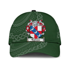 Clan Lynam Coat Of Arms - Irish Family Crest St Patrick's Day Classic CapVV63 Classic Cap - Lynam Coat Of Arms St Patrick's Day Classic Cap Irish Cap