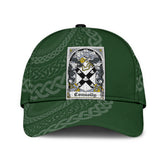 Clan Oconnolly Coat Of Arms - Irish Family Crest St Patrick's Day Classic CapWJ35 Classic Cap - Oconnolly Coat Of Arms St Patrick's Day Classic Cap Irish Cap