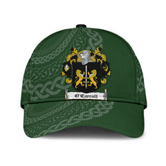Clan Ocarroll Coat Of Arms - Irish Family Crest St Patrick's Day Classic CapZE91 Classic Cap - Ocarroll Coat Of Arms St Patrick's Day Classic Cap Irish Cap