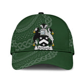 Clan Mordaunt Coat Of Arms - Irish Family Crest St Patrick's Day Classic CapWD66 Classic Cap - Mordaunt Coat Of Arms St Patrick's Day Classic Cap Irish Cap