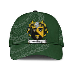 Clan Mcgeough Coat Of Arms - Irish Family Crest St Patrick's Day Classic CapNU62 Classic Cap - Mcgeough Coat Of Arms St Patrick's Day Classic Cap Irish Cap