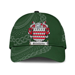 Clan Gilmartin Coat Of Arms - Irish Family Crest St Patrick's Day Classic CapRC47 Classic Cap - Gilmartin Coat Of Arms St Patrick's Day Classic Cap Irish Cap