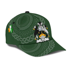 Clan Fyan Coat Of Arms - Irish Family Crest St Patrick's Day Classic CapRC56 Classic Cap - Fyan Coat Of Arms St Patrick's Day Classic Cap Irish Cap