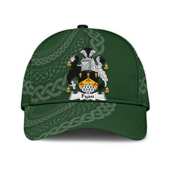 Clan Fyan Coat Of Arms - Irish Family Crest St Patrick's Day Classic CapRC56 Classic Cap - Fyan Coat Of Arms St Patrick's Day Classic Cap Irish Cap
