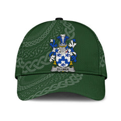 Clan Ellmer Coat Of Arms - Irish Family Crest St Patrick's Day Classic CapET22 Classic Cap - Ellmer Coat Of Arms St Patrick's Day Classic Cap Irish Cap