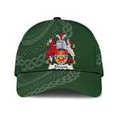 Clan Elwood Coat Of Arms - Irish Family Crest St Patrick's Day Classic CapDO80 Classic Cap - Elwood Coat Of Arms St Patrick's Day Classic Cap Irish Cap