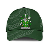 Clan Curtin Coat Of Arms - Irish Family Crest St Patrick's Day Classic CapSW42 Classic Cap - Curtin Coat Of Arms St Patrick's Day Classic Cap Irish Cap